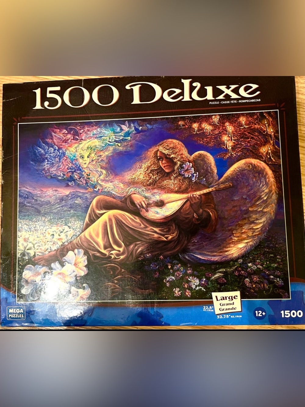 NEW 500 Piece Angel Playing Lute Jigsaw Puzzle - Fantasy Artwork
